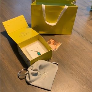 Kendra Scott Rose Gold Moody Mood Stone Necklace